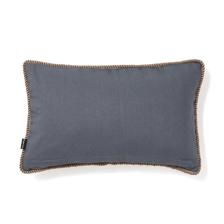 EMBガーデン クッションカバー 25×40 ブルー（120）