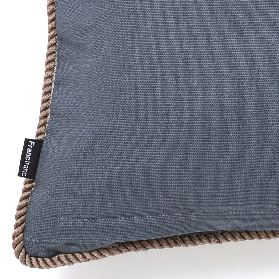 EMBガーデン クッションカバー 25×40 ブルー（120）