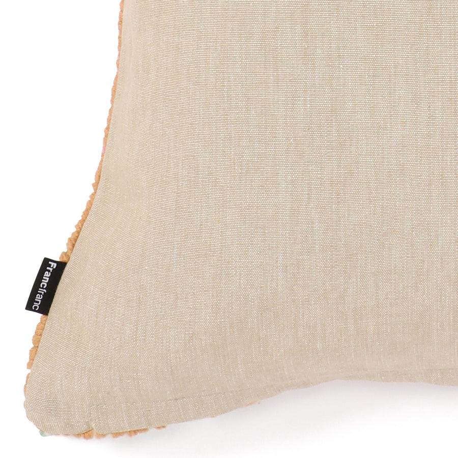 ジオメトリッククロシェ クッションカバー 45×45 マルチ（036）