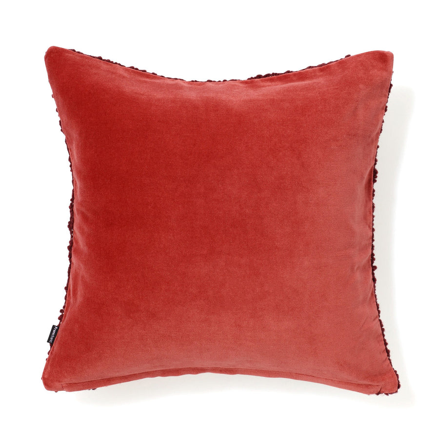 ルーズスクエア クッションカバー 45×45 レッド（054）