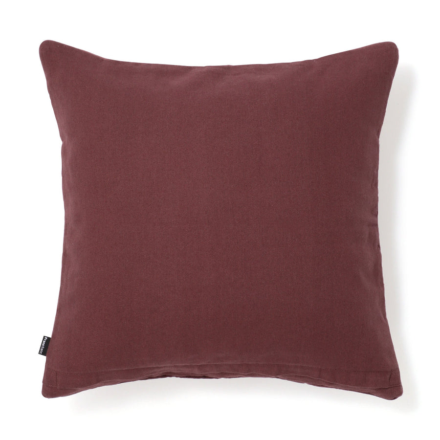 ジオメトリックキルト クッションカバー 45×45 ブラウン（090）