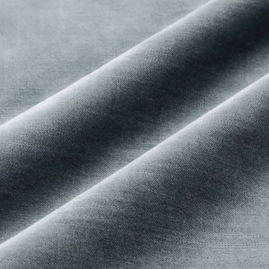 ベルベットフリンジ クッションカバー 45×45 ブルー（091）