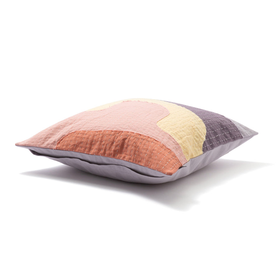 ドローイングアップリケ クッションカバー 45×45 マルチ（108）