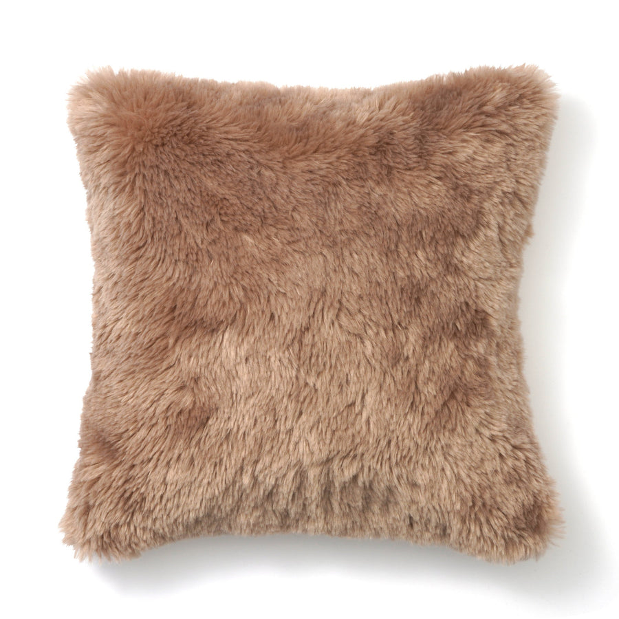 ファー クッションカバー 450×450 ベージュ（D-006）