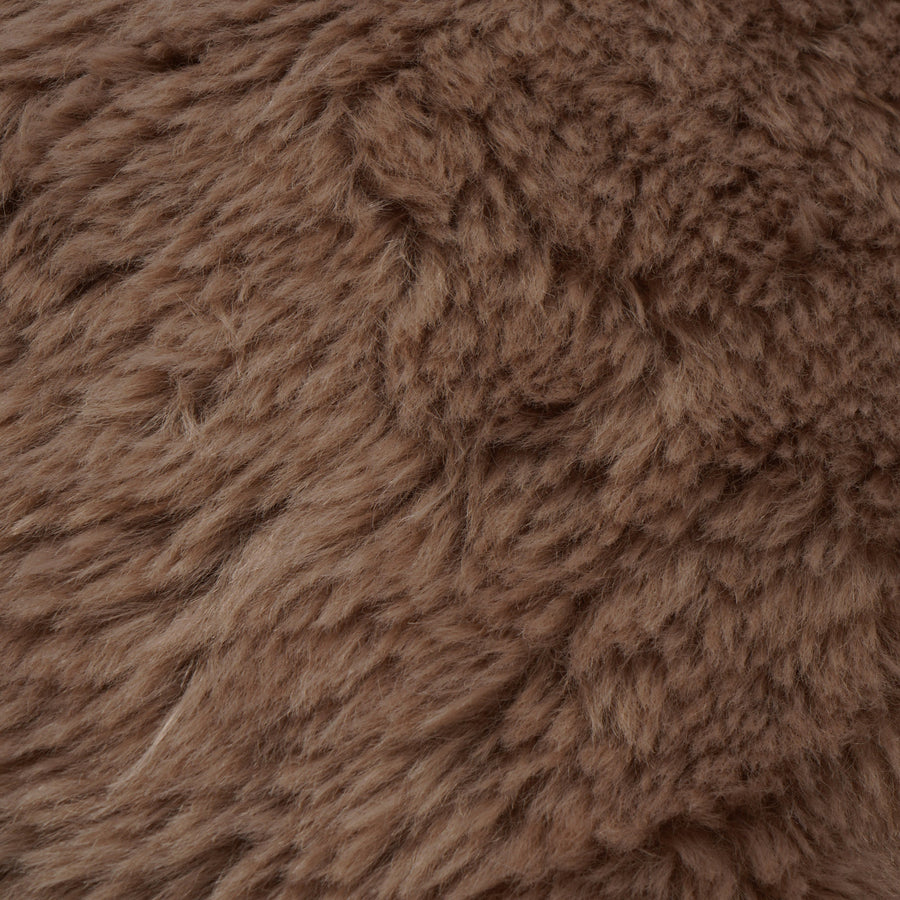 ファー クッションカバー 450×450 ベージュ（D-006）