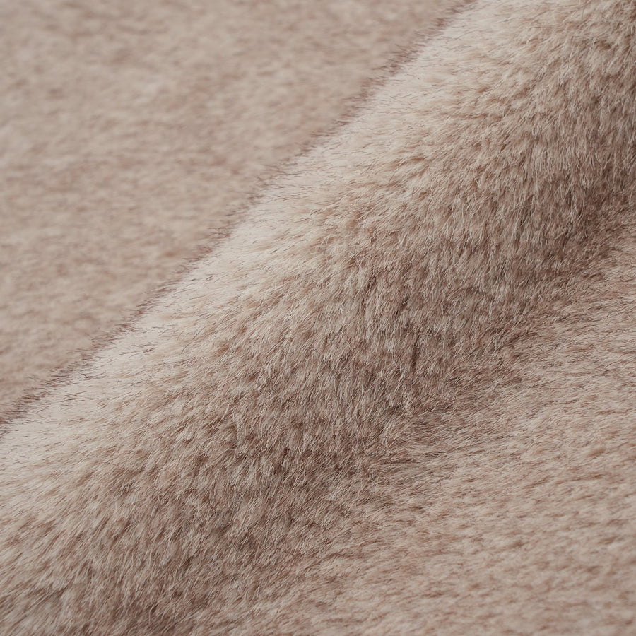 ファー クッションカバー 450×450 ベージュ（G-017）