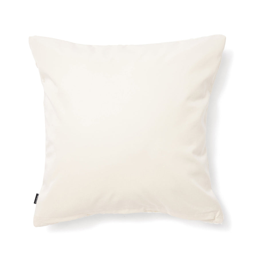 シェニールリボン クッションカバー 45×45 アイボリー（029）