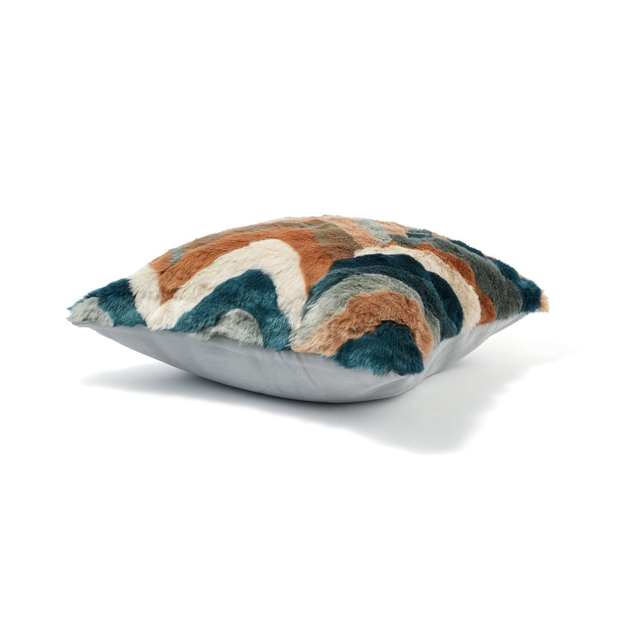 ファー クッションカバー 450×450 マルチ（N-037）