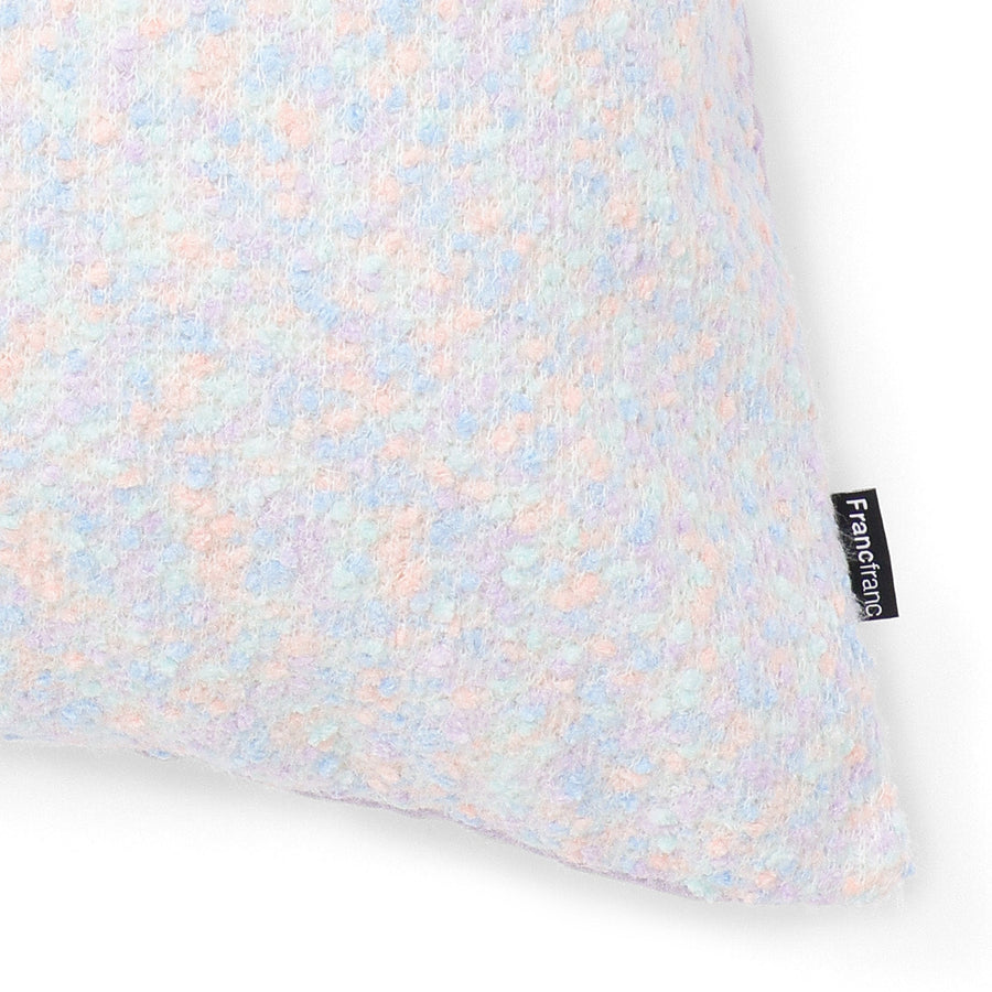 ファンシーツイード クッションカバー 45×45 マルチ（042）