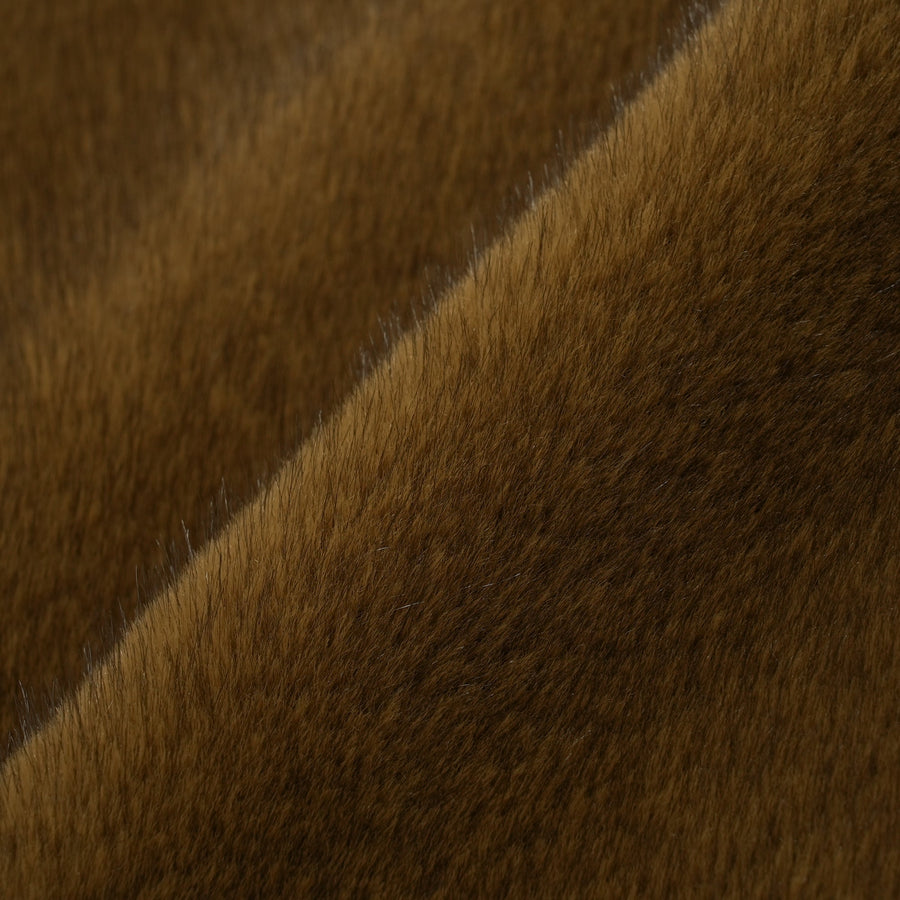 ファー クッションカバー 450×450 ブラウン（G-045）