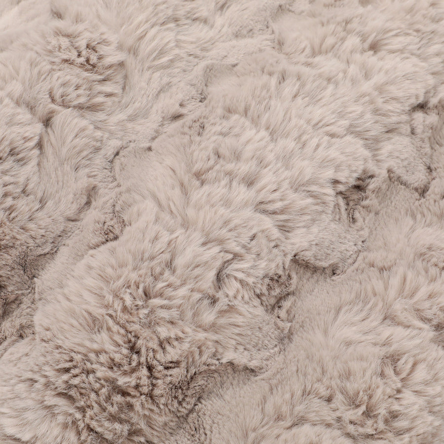 ファー クッションカバー 45×45 グレー（C005）