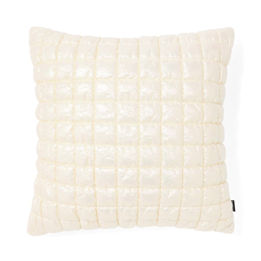 パールキルト クッションカバー 45×45 ホワイト（123）