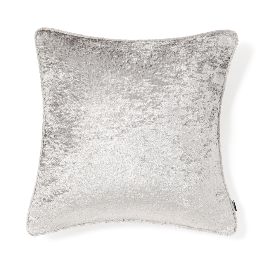 シャイニーベルベット クッションカバー 45×45 シルバー（031）