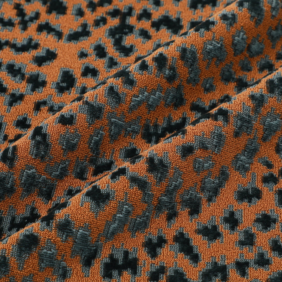 JQレオパード クッションカバー 45×45 ベージュ（B-085）