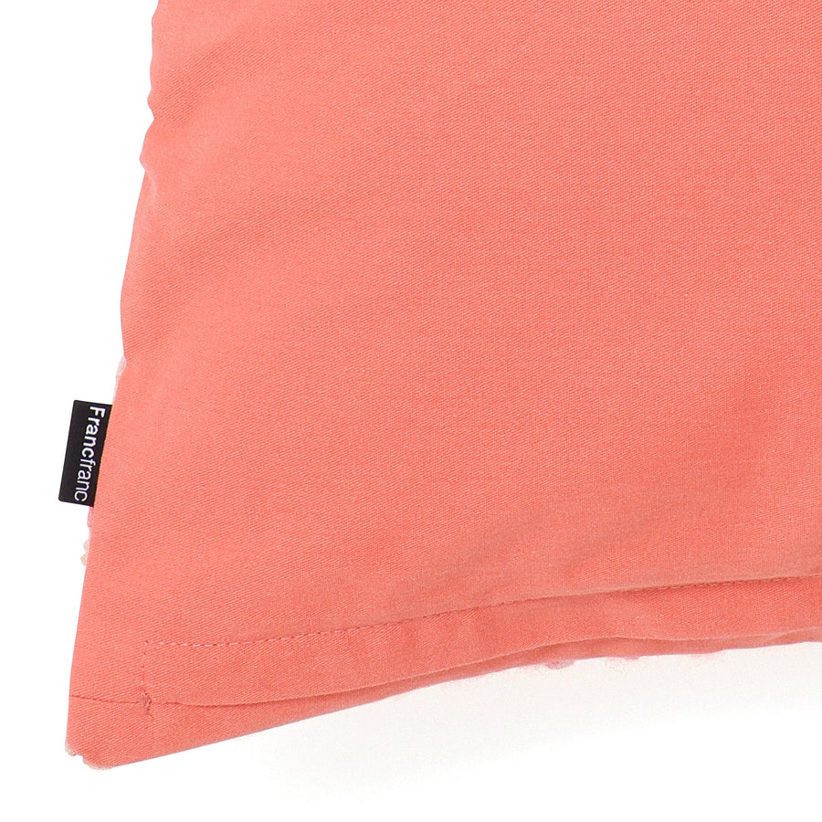 モヘアライクツイード クッションカバー 45×45 ピンク（102）