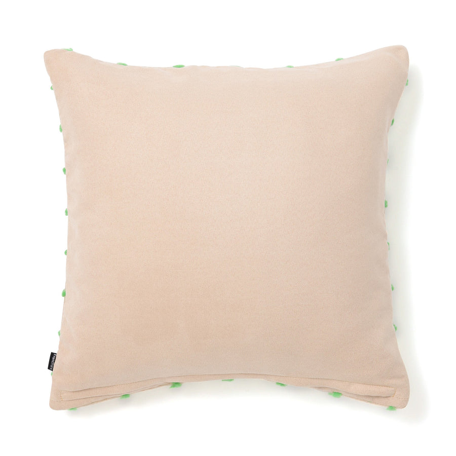 ボアウィンドウペン クッションカバー 45×45 ベージュ（115）
