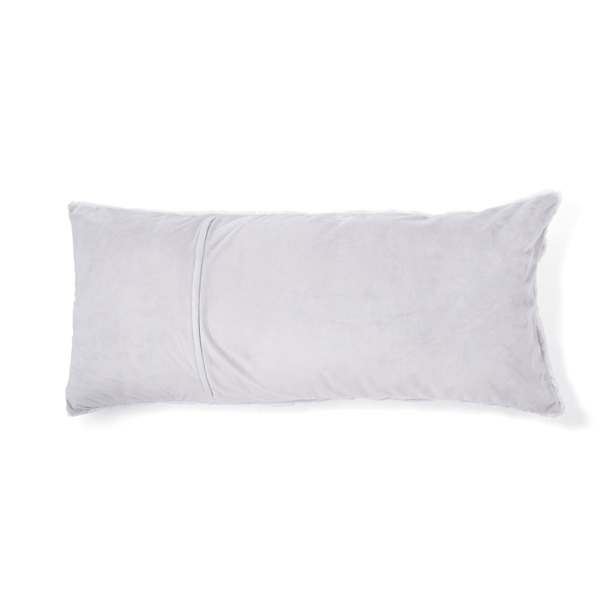 ファー クッションカバー 450×1000 グレー（A-114）