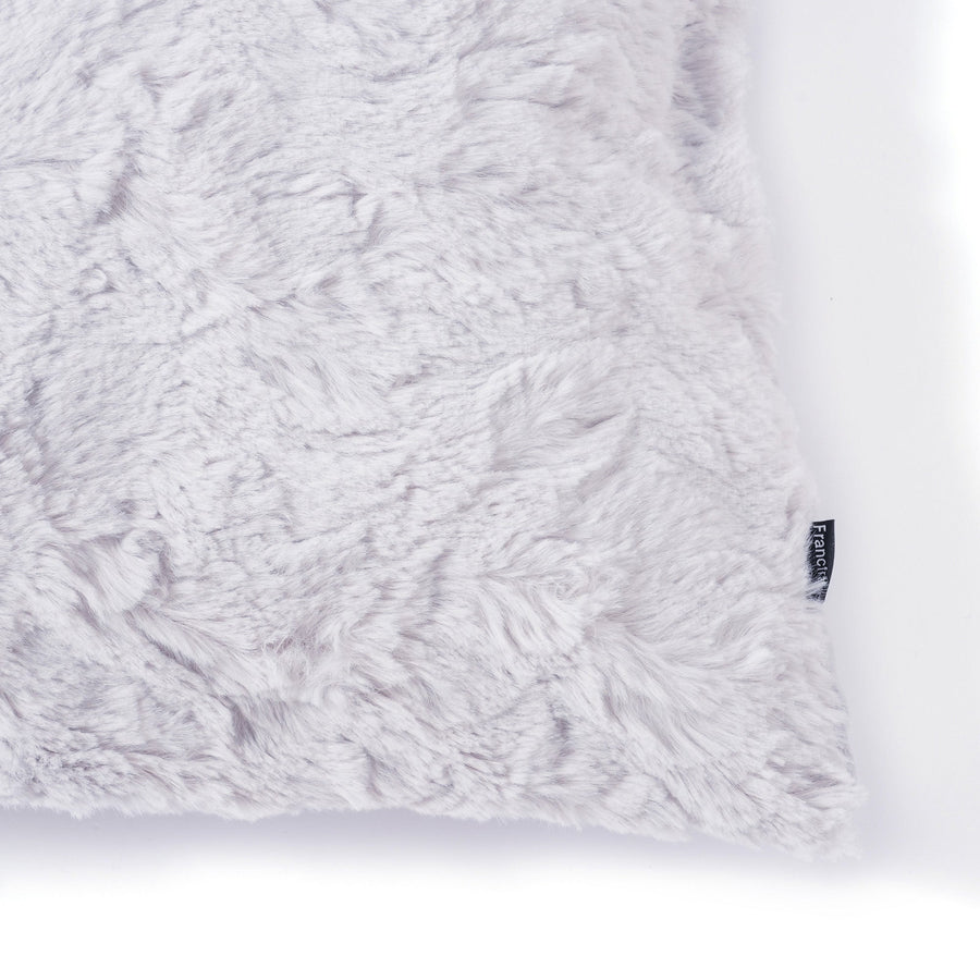 ファー クッションカバー 450×1000 グレー（A-114）