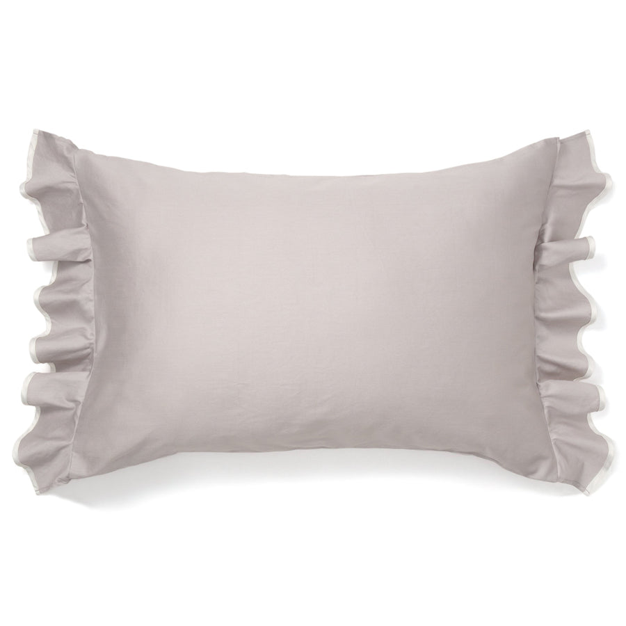 Luance pillow cover 700 x 500 gray x white