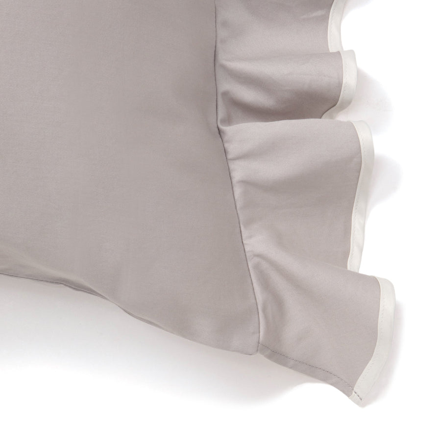 Luance pillow cover 700 x 500 gray x white