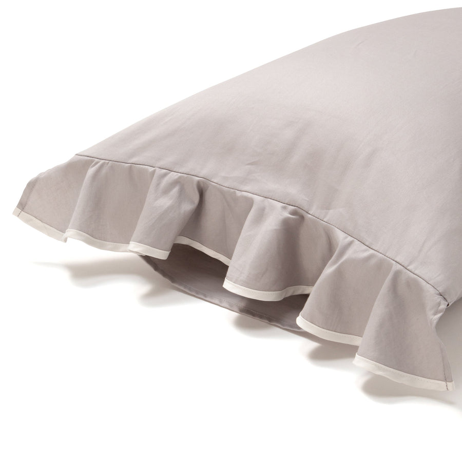 Luance pillow cover 700 x 500 gray x white