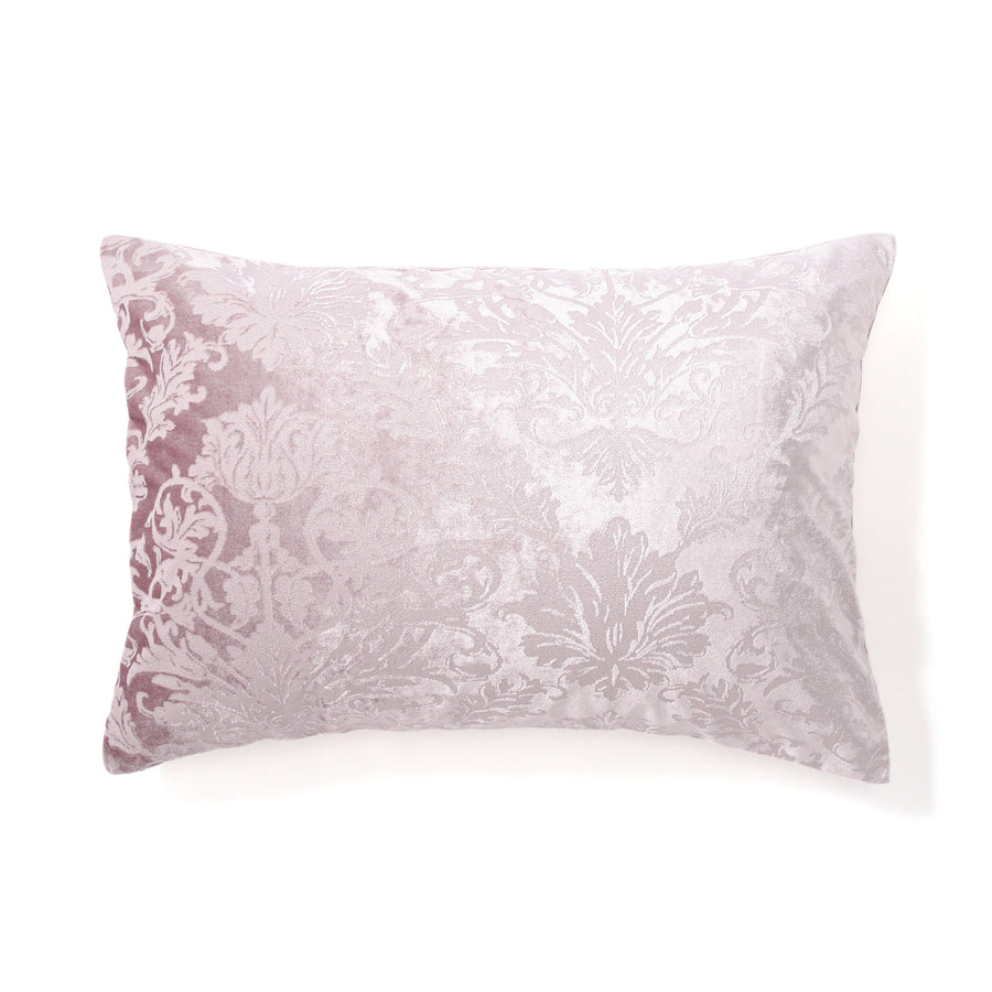 WARMY Jacquard Damask Pillowcase 700 x 500 Light Purple