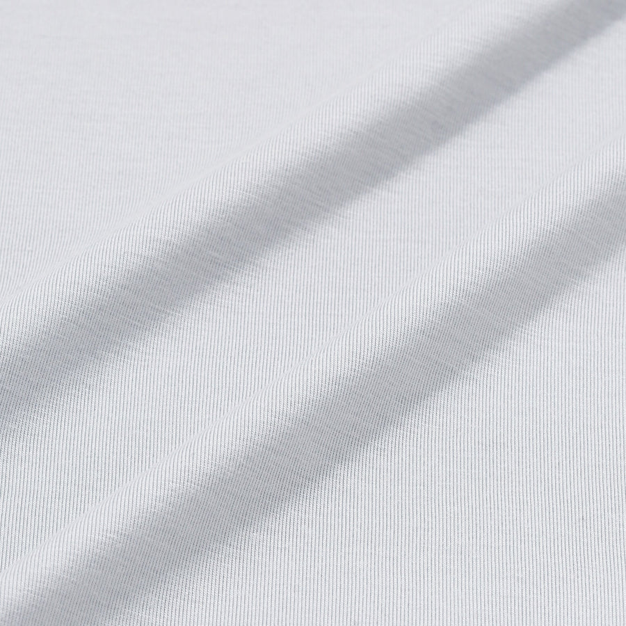 ふわろ 夏でもひんやりもちもち まくらカバー フリル 700×500 グレー