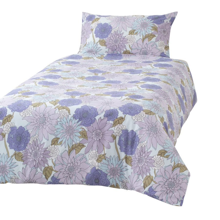 Villalia Duvet Cover Single Blue