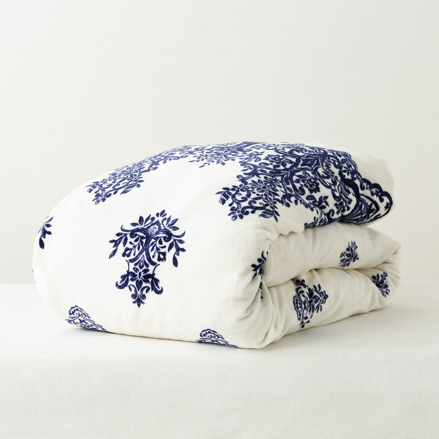 Lamens Duvet Cover Double Navy