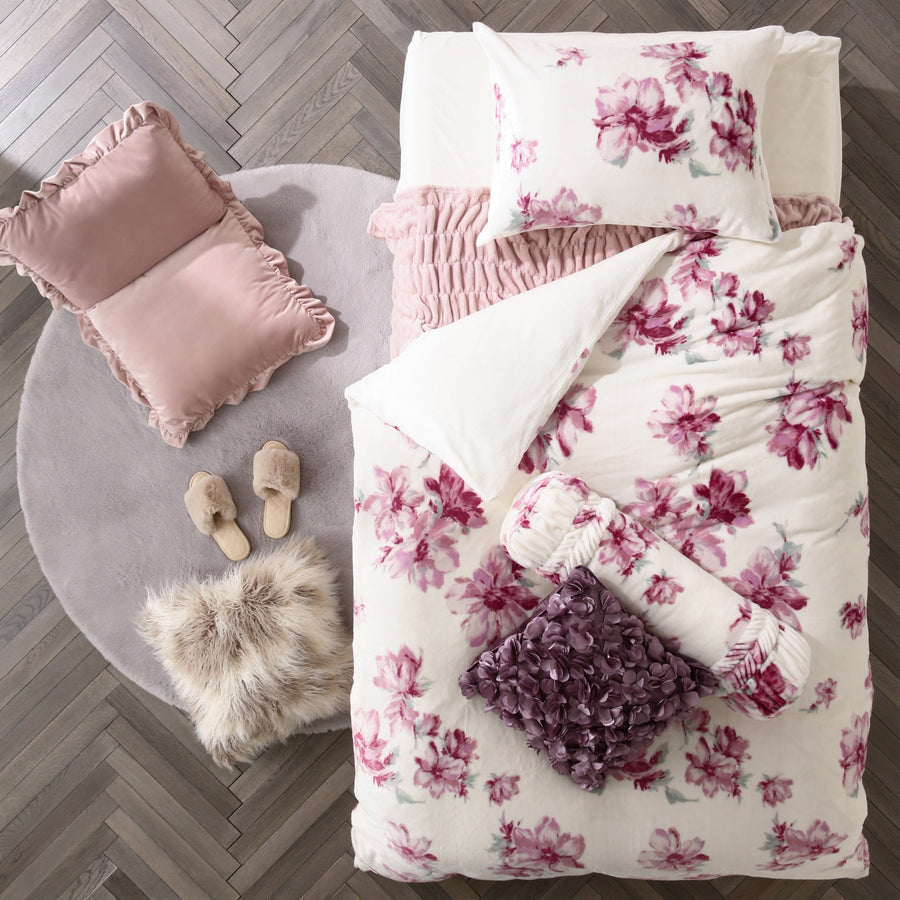 WARMY Furlar Duvet Cover, Semi-Double, Pink