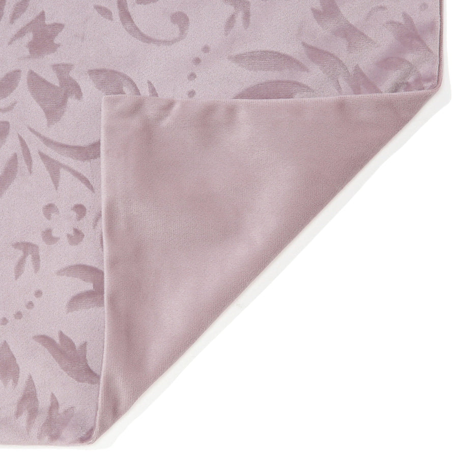 WARMY Damask Duvet Cover, Single, Light Purple