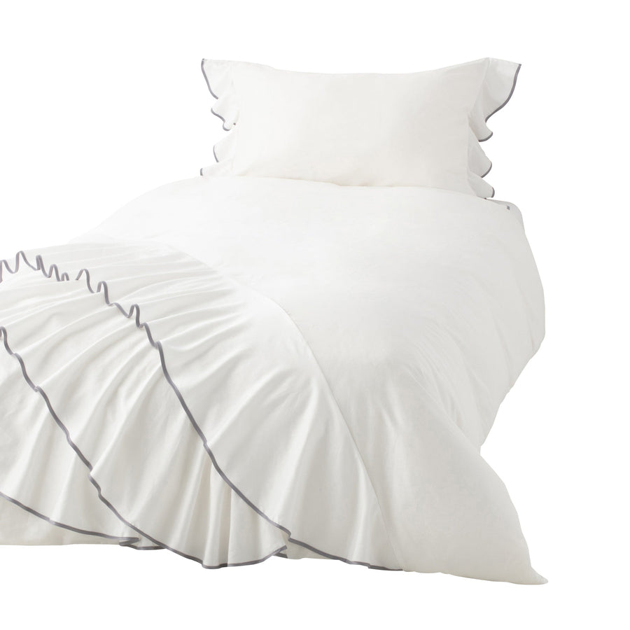 Luance Duvet Cover, Semi-Double, White