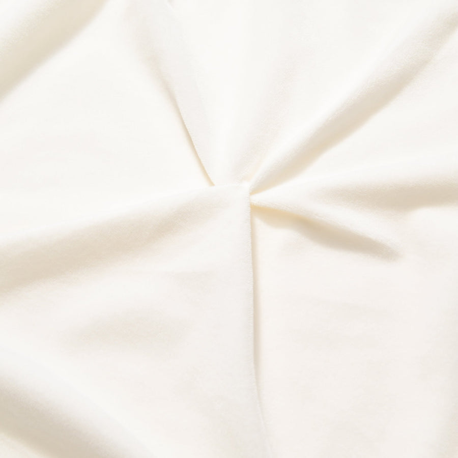 WARMY Smocking Duvet Cover Double Ivory