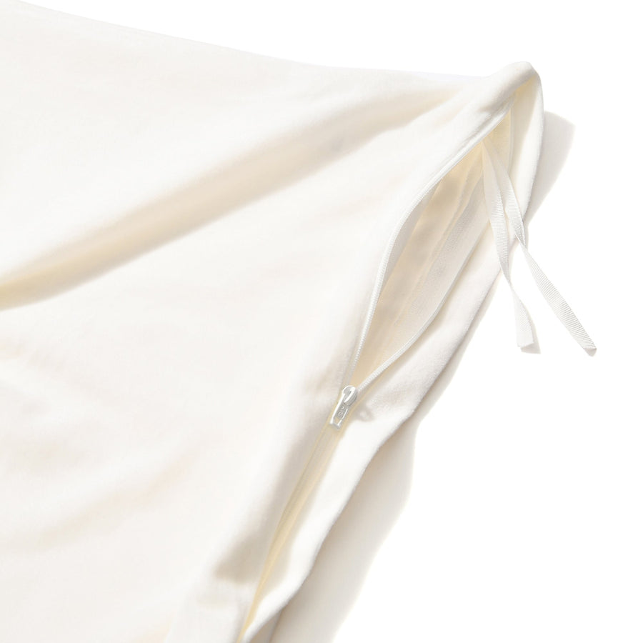 WARMY Smocking Duvet Cover Double Ivory