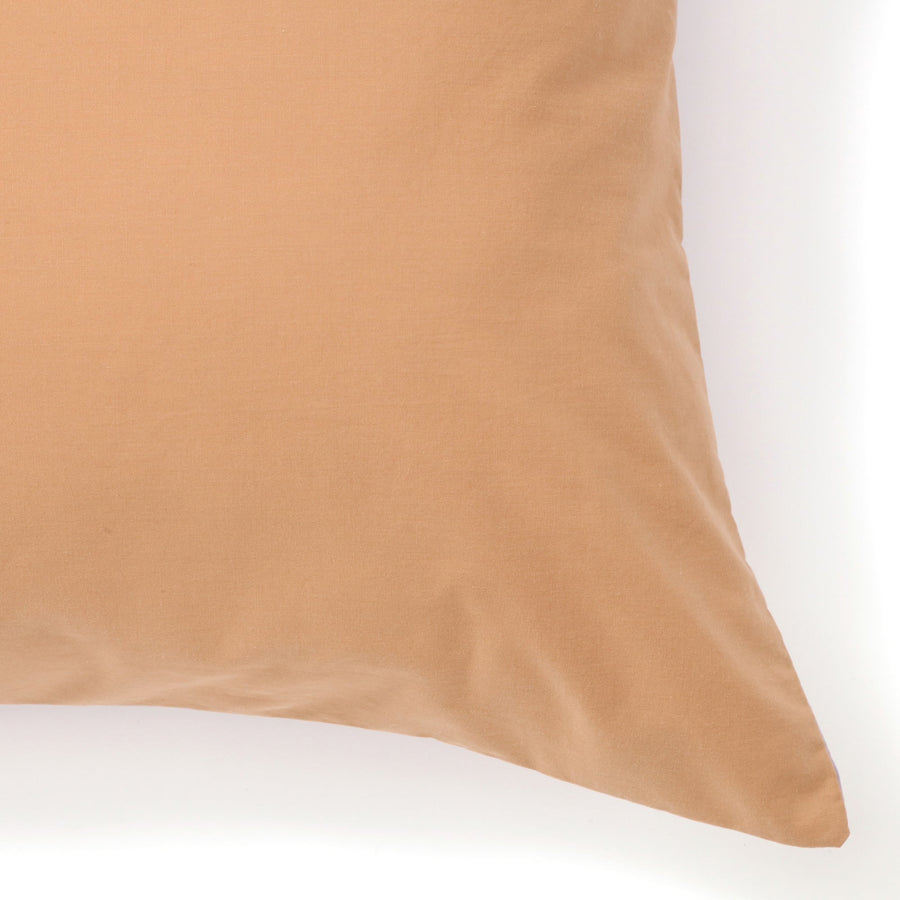 カラフル寝具カバーセット シングル ピンク×オレンジ