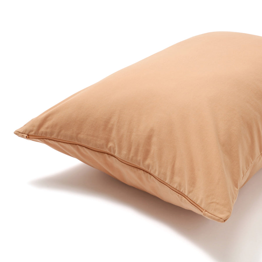 カラフル寝具カバーセット ダブル ピンク×オレンジ