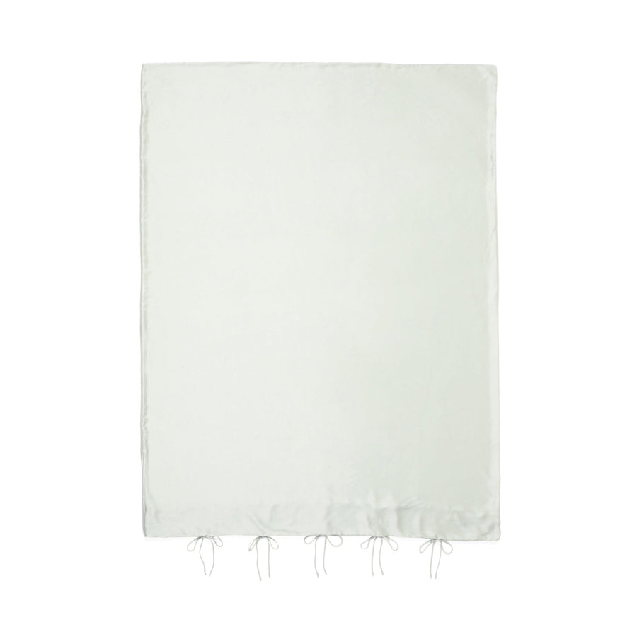 CICA加工 スリムリボン 掛け布団カバー シングル ライトグリーン