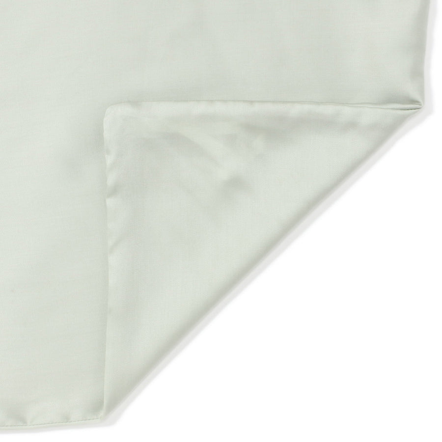 CICA加工 スリムリボン 掛け布団カバー ダブル ライトグリーン