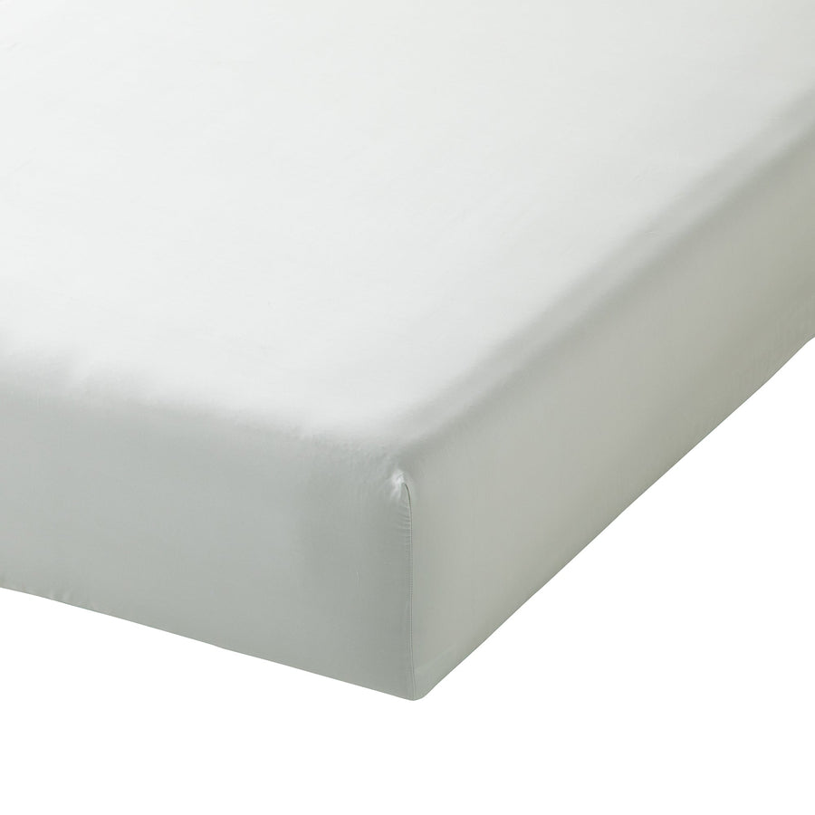 CICA加工 ボックスシーツ ダブル ライトグリーン