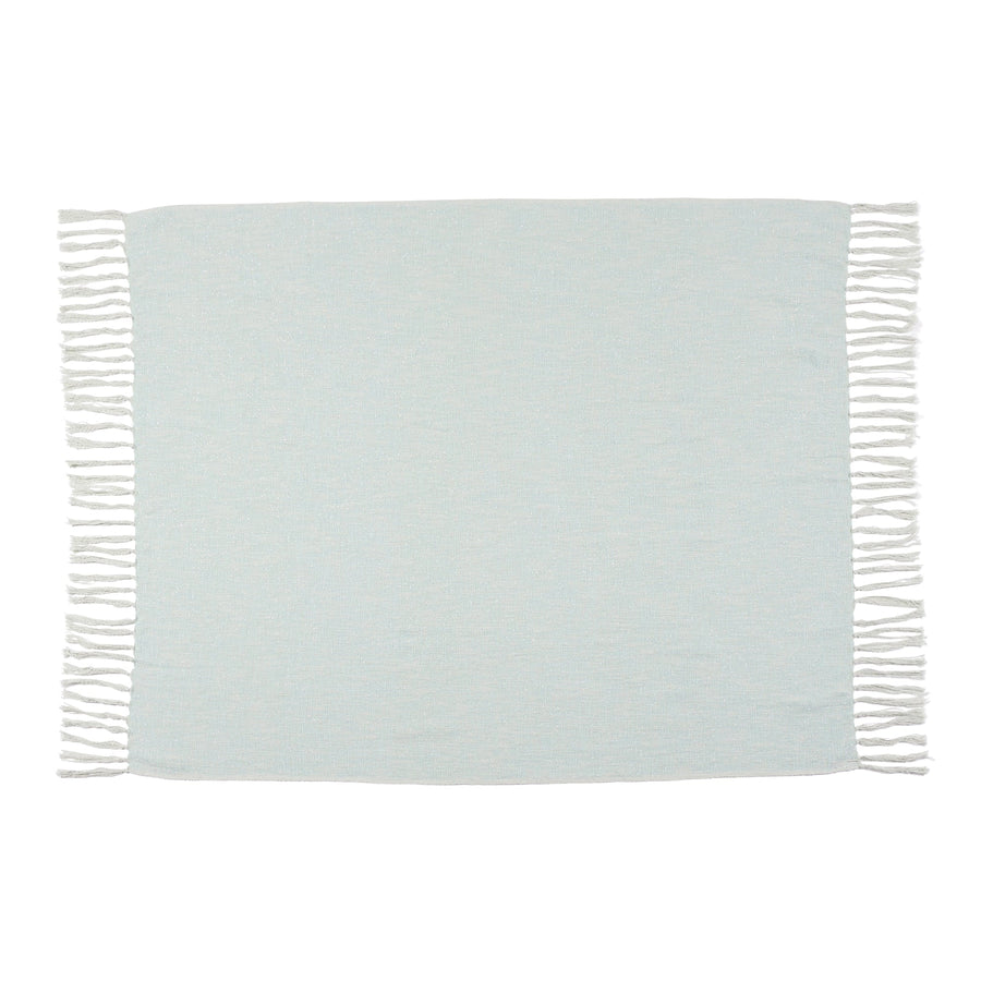 Flam Throw (Lap Blanket) Light Grey