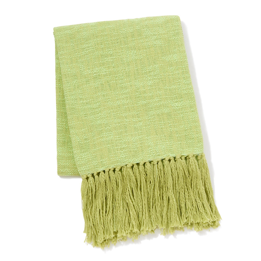 Flam Throw (Lap Blanket) Light Green