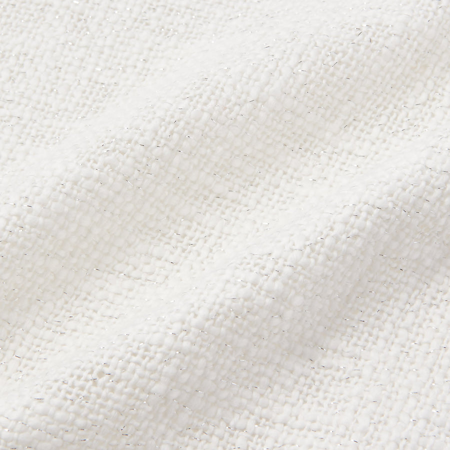 Cotton slub throw (lap blanket) 1700 x 1300 White