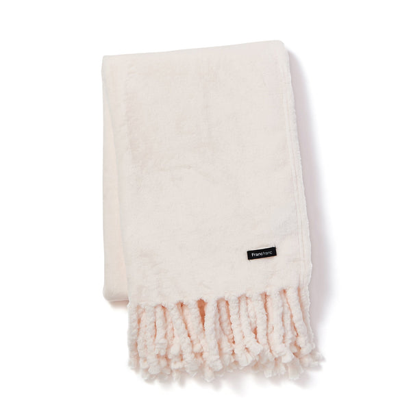 Gordis Throw (Knee Blanket) 1500 x 800 Ivory