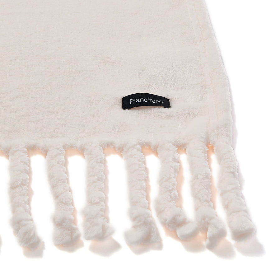 Gordis Throw (Knee Blanket) 1500 x 800 Ivory