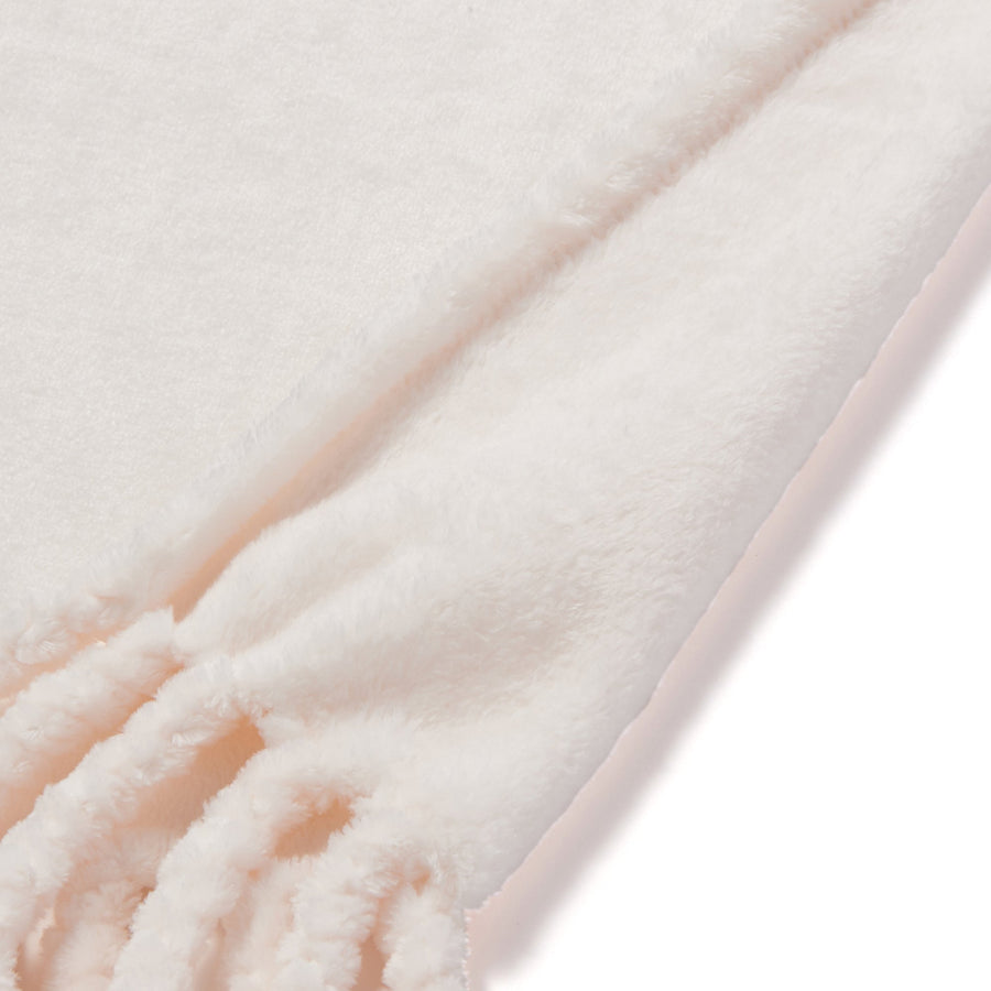 Gordis Throw (Knee Blanket) 1500 x 800 Ivory