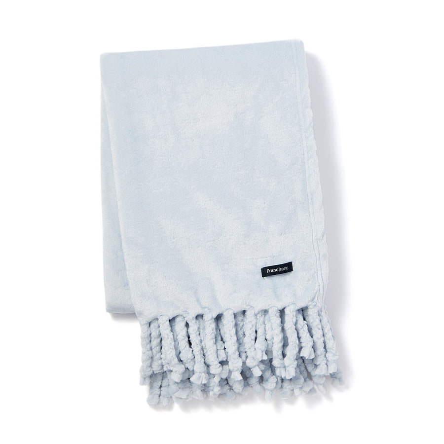 Gordis Throw (Knee Blanket) 1500 x 800 Light Blue