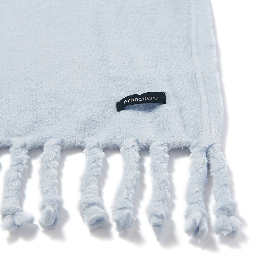 Gordis Throw (Knee Blanket) 1500 x 800 Light Blue