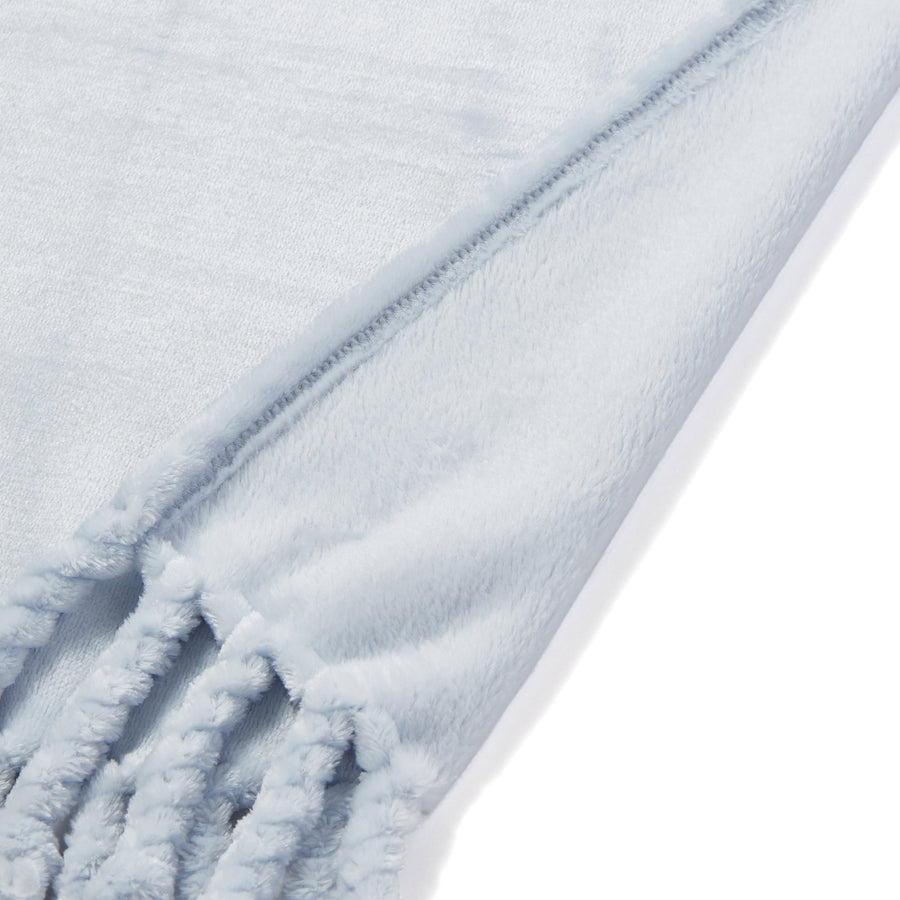 Gordis Throw (Knee Blanket) 1500 x 800 Light Blue