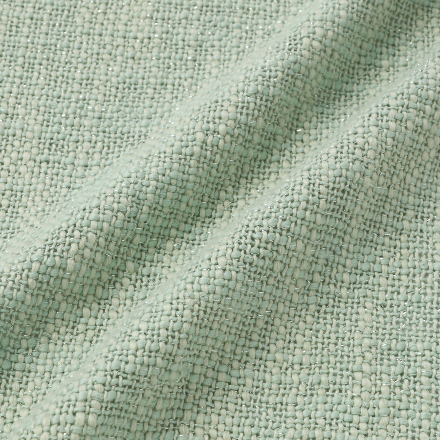 Cotton slub throw (lap blanket) 1700 x 1300, light green [2023 spring/summer model]