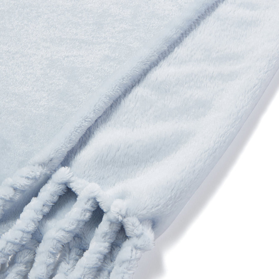 Gordis Throw (Knee Blanket) 1700 x 1300 Light Blue [Spring/Summer Model]